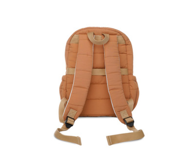 Mochila con Cambiador Plumini para Bebés Ocre