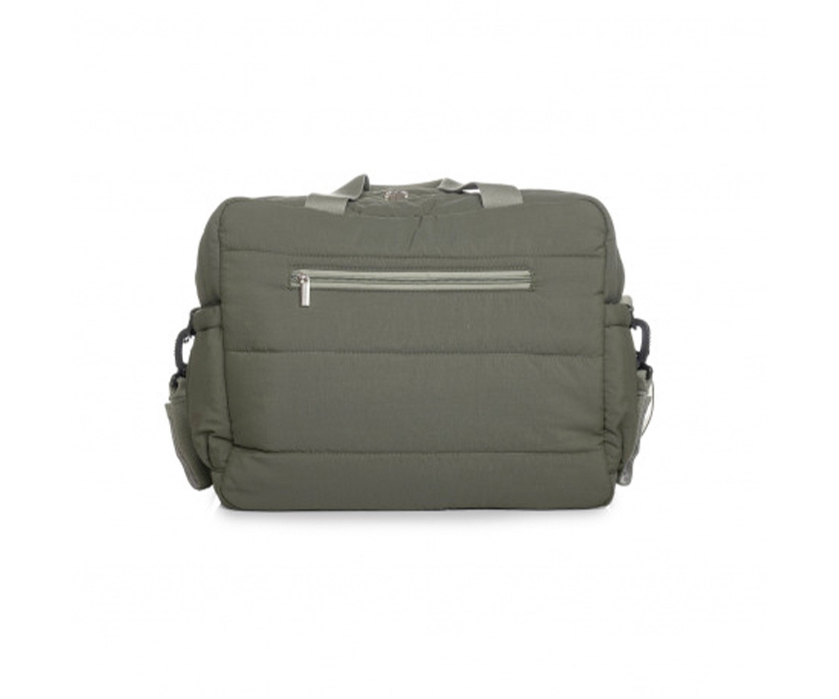 Bolso Carro Bebé Pluméa Kaki con Cambiador