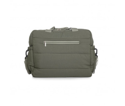 Bolso Carro Bebé Pluméa Kaki con Cambiador