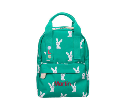 Mochila Infantil Pequeña Personalizable Bunny Anne Pascal