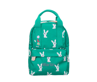 Mochila Infantil Pequeña Personalizable Bunny Anne Pascal