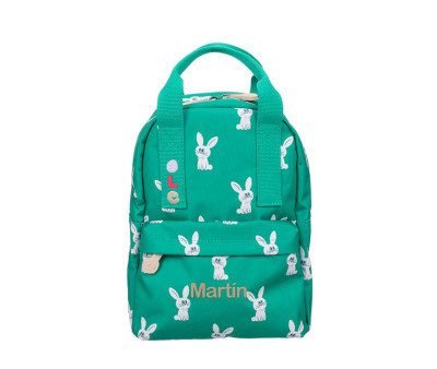 Mochila Infantil Pequeña Personalizable Bunny Anne Pascal