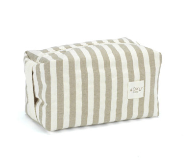 Neceser Stripe Topo Green