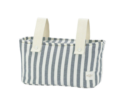 Borsa Mini Stripe Navy Blue