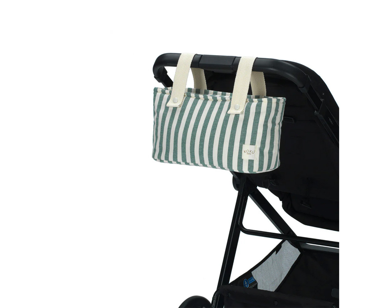 Bolso Mini Stripe Green Khaki