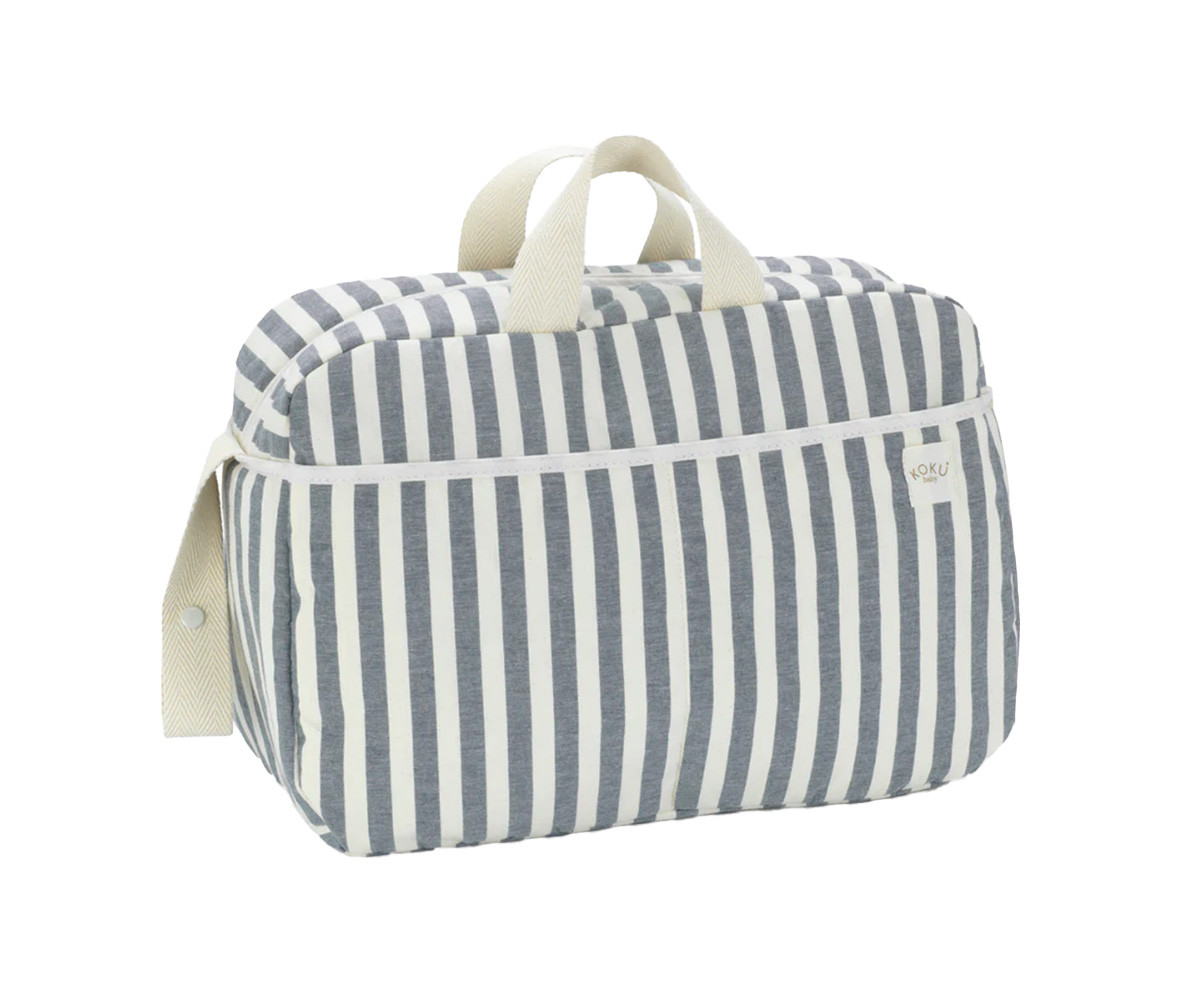 Borsa Passeggino Stripe Navy Blue