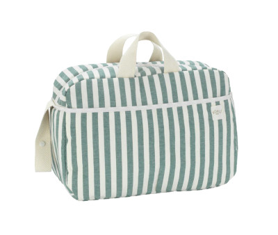 Borsa Passeggino Stripe Green Khaki