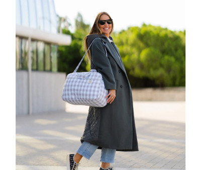 Borsa Passeggino Vichy Grey