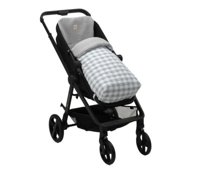 Sacco Passeggino Vichy Grey