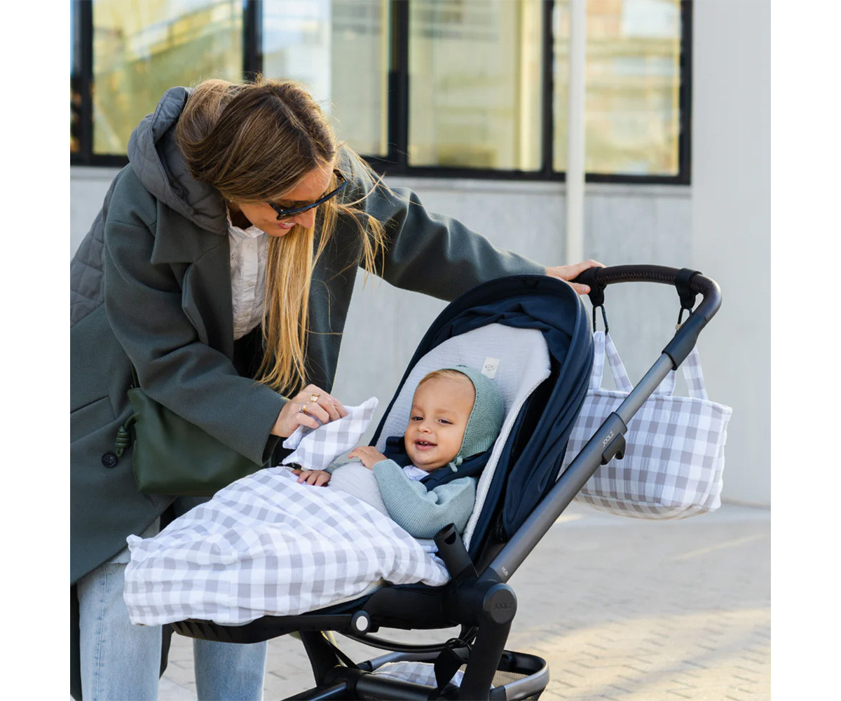 Sacco Passeggino Vichy Grey