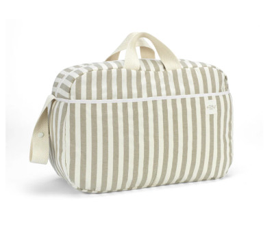 Borsa Passeggino Stripe Topo Green