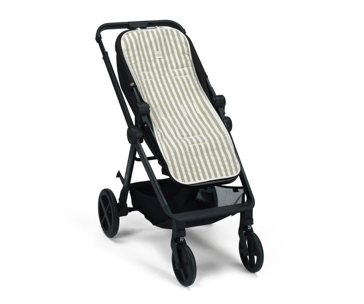 Rivestimento Passeggino Stripe Topo Green