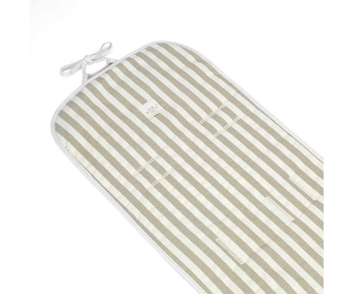 Rivestimento Passeggino Stripe Topo Green