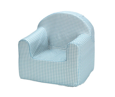 Poltroncina per Bambini Vichy Azzurro