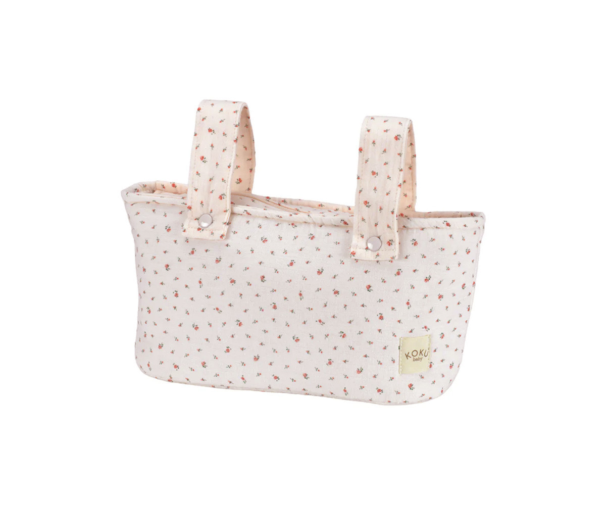 Borsa Mini Stripe Flowers