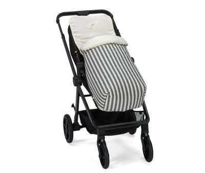 Sacco Passeggino Stripe Navy Blue