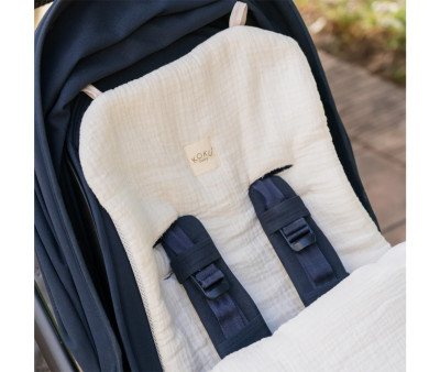 Sacco Passeggino Stripe Navy Blue