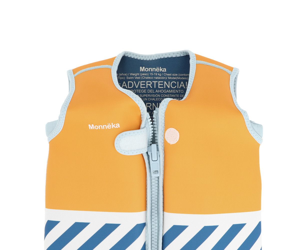 Chaleco Flotador Aprendizaje Stripes Blues & Beyond