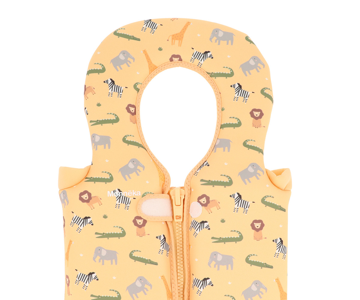Chaleco Flotador Aprendizaje Wild Animals Talla 1-2 años