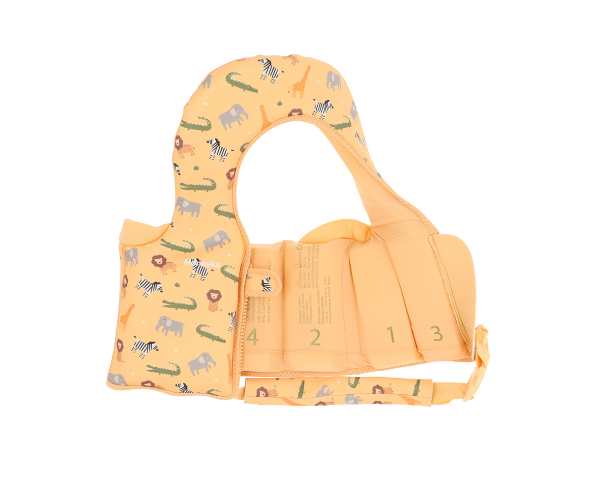 Chaleco Flotador Aprendizaje Wild Animals Talla 1-2 años