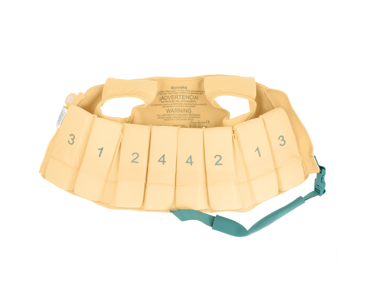 Chaleco Flotador Aprendizaje Whale Teal