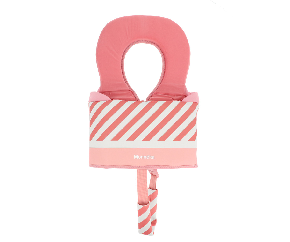 Chaleco Flotador Aprendizaje Stripes Bloom & Blush Talla 1-2 años