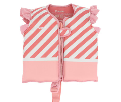 Chaleco Flotador Aprendizaje Stripes Bloom & Blush