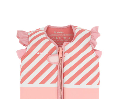 Chaleco Flotador Aprendizaje Stripes Bloom & Blush