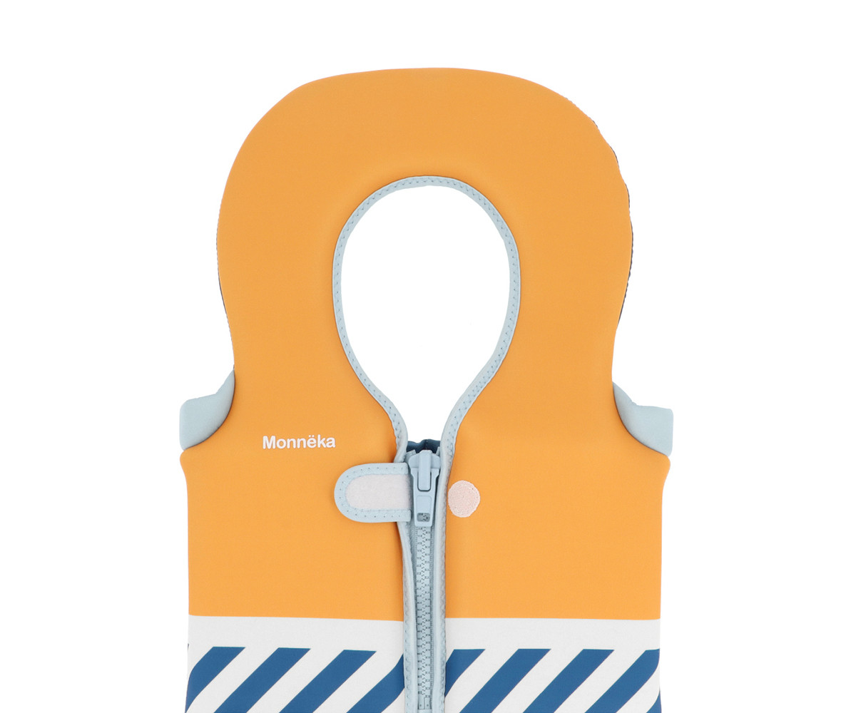 Chaleco Flotador Aprendizaje Stripes Blues & Beyond Talla 1-2 años