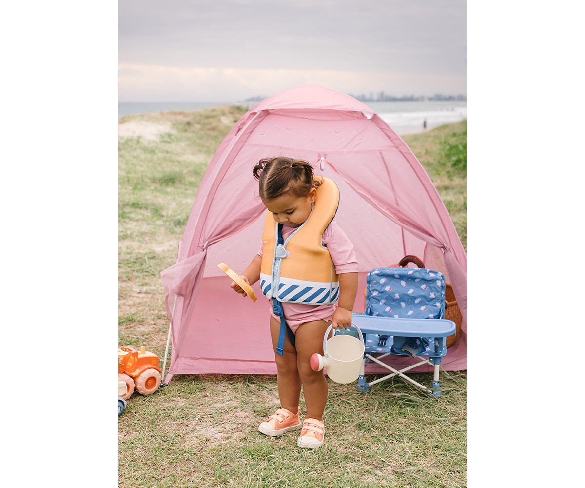 Chaleco Flotador Aprendizaje Stripes Blues & Beyond Talla 1-2 años