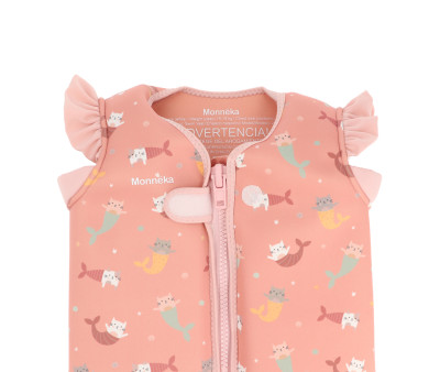 Chaleco Flotador Aprendizaje Mermaid Cats