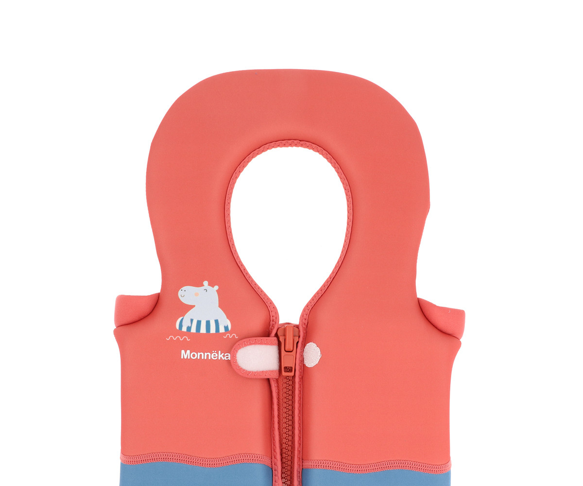 Chaleco Flotador Aprendizaje Hippos Talla 1-2 años
