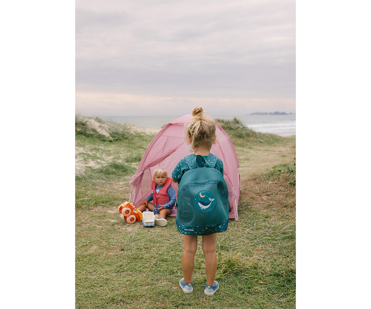 Sand Free Beach Backpack Whale Teal