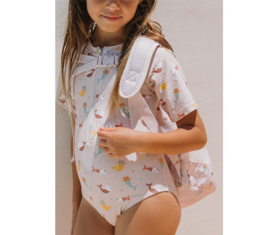 Sand Free Beach Backpack Mermaid Cats