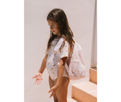 Sand Free Beach Backpack Mermaid Cats