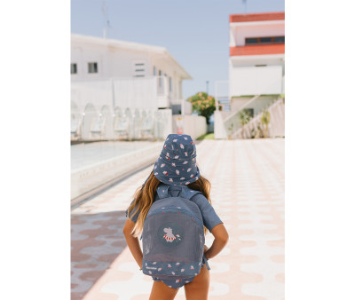 Sand Free Beach Backpack Hippos