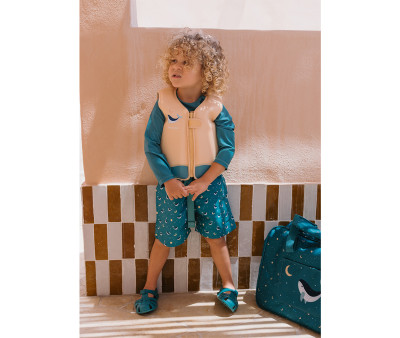 Bañador Boy Whale Teal