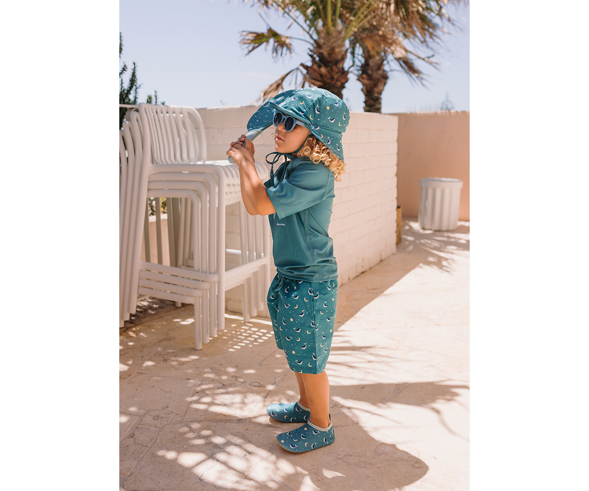 Bañador Boy Whale Teal