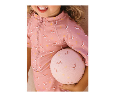 Bañador con Cremallera Whale Pink