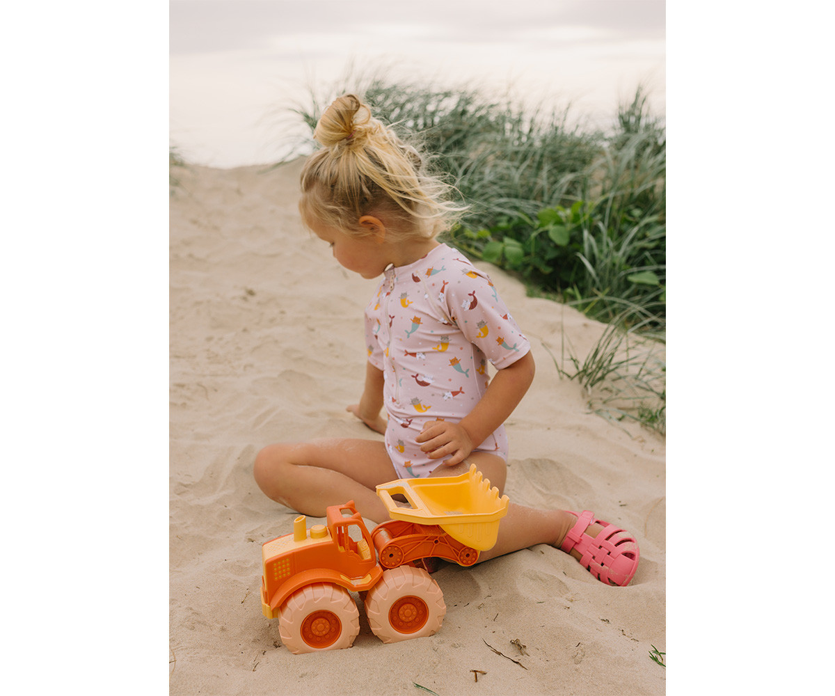 Bañador con Cremallera Mermaid Cats