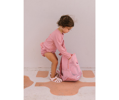 Costume Contenitivo Volanti Pink Whale