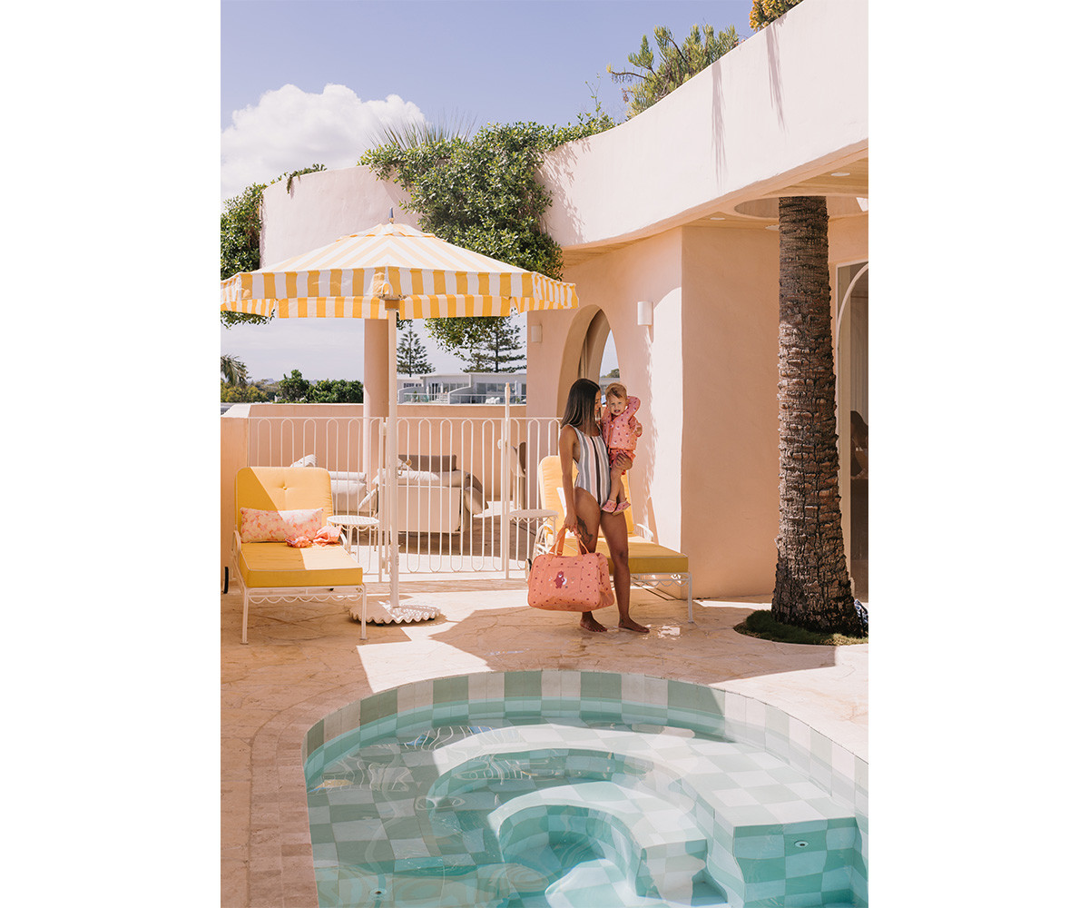 Bolsa de praia com malha  Personalizável Camping