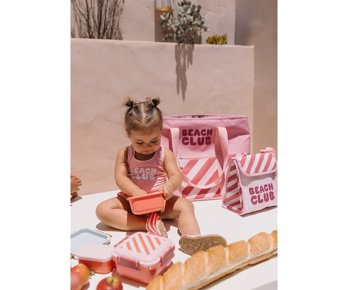 Lunch Box Grande Monneka Stripes Bloom & Blush