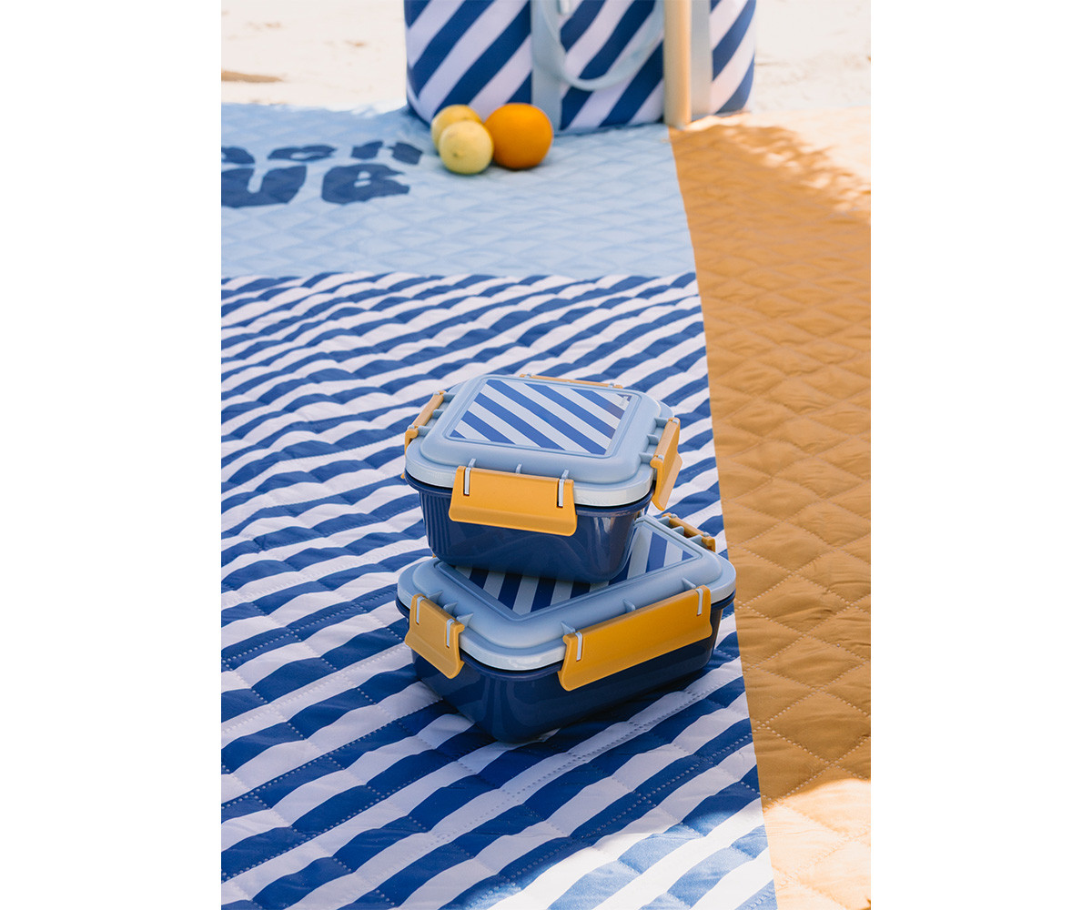 Bento Box Monneka Stripes Blues & Beyond