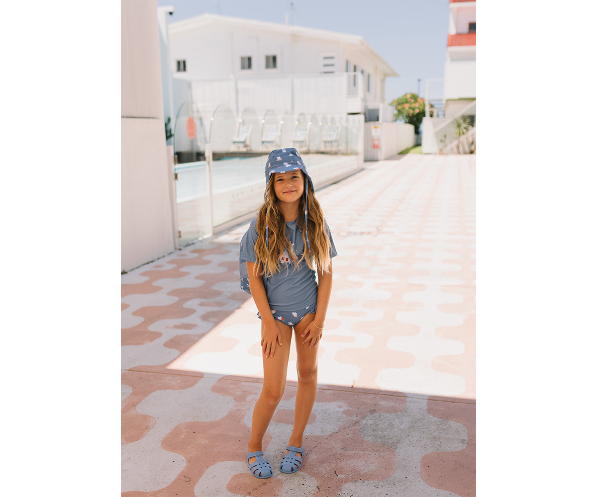 Camiseta de proteção solar Hippos