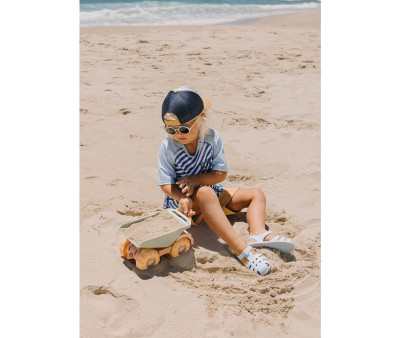 Camiseta de proteção solar Stripes Blues & Beyond