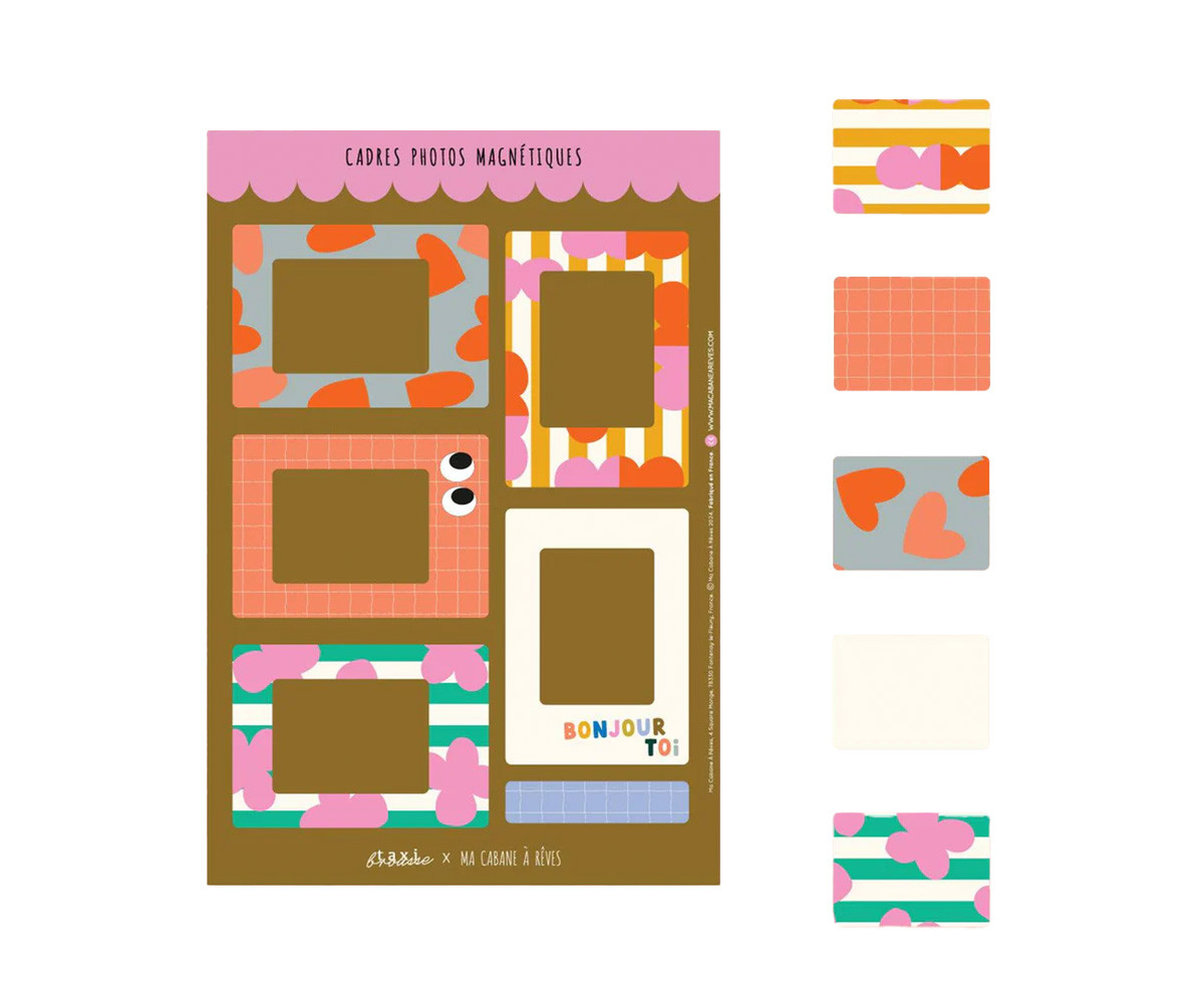 Marcos de Fotos Magnéticos POP Taxi Brousse