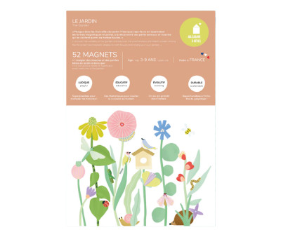 Set de Imanes El Jardín