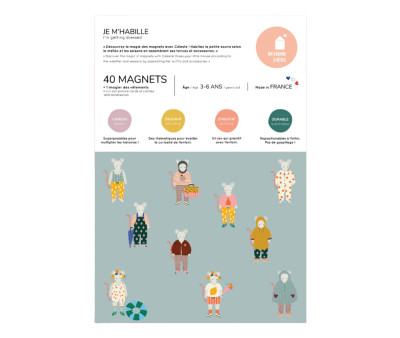 Juego Magnético "Me Visto"