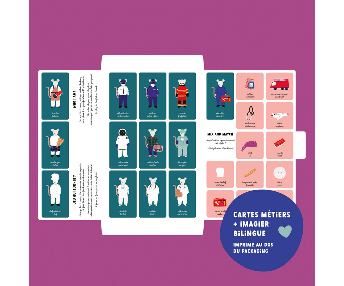 Set di Calamite Le Professioni